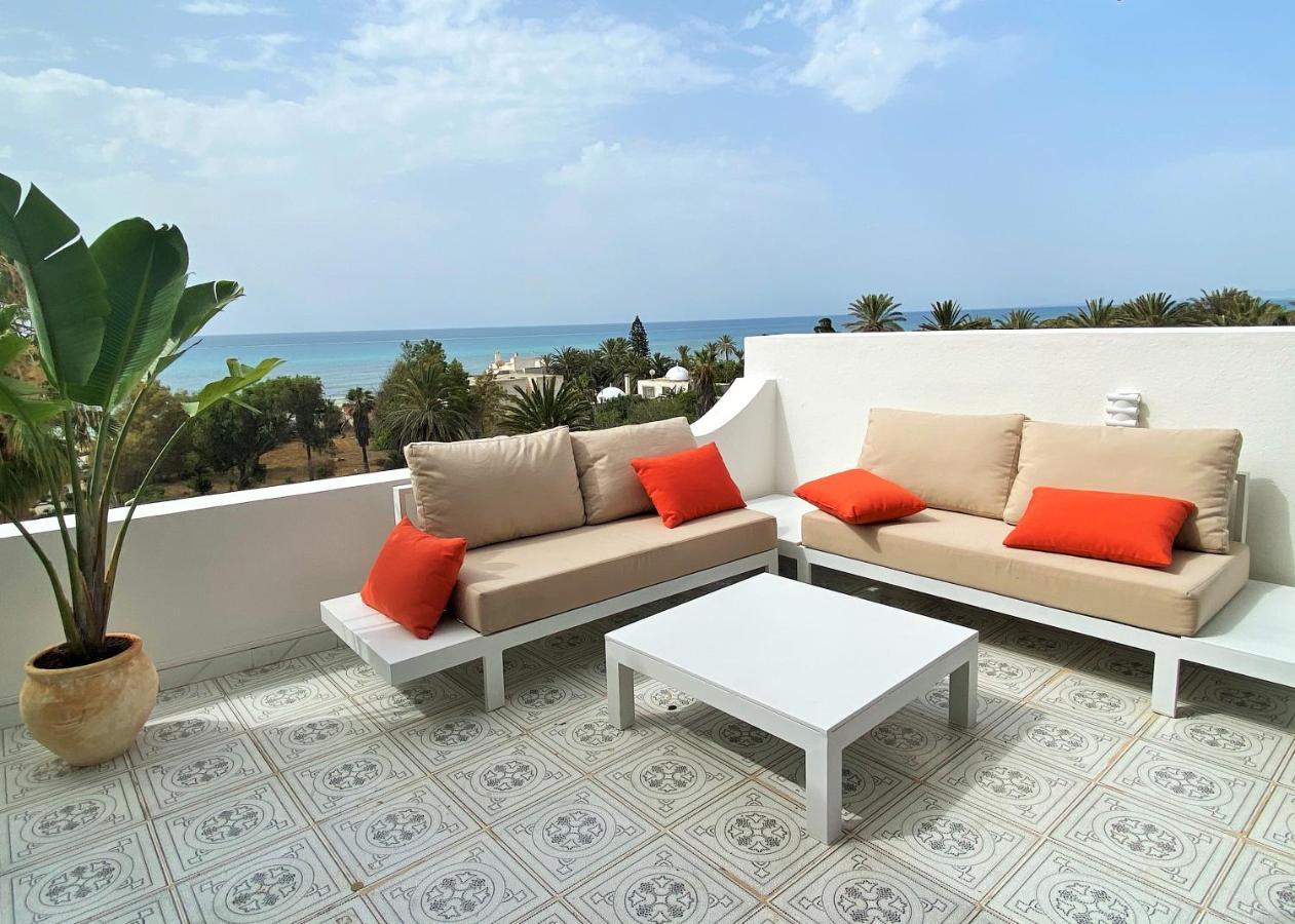 האממט Roof Top Pied Dans L'Eau Panoramic View, 80 Meters From Seaside מראה חיצוני תמונה