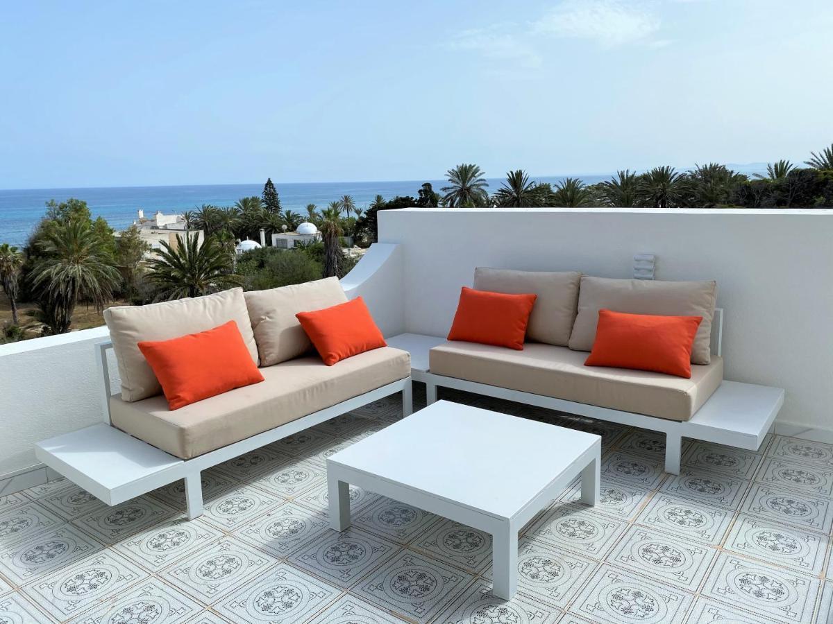 האממט Roof Top Pied Dans L'Eau Panoramic View, 80 Meters From Seaside מראה חיצוני תמונה