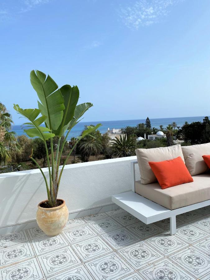 האממט Roof Top Pied Dans L'Eau Panoramic View, 80 Meters From Seaside מראה חיצוני תמונה
