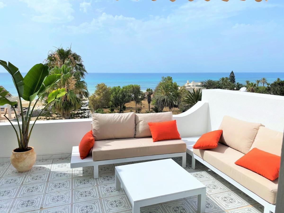 האממט Roof Top Pied Dans L'Eau Panoramic View, 80 Meters From Seaside מראה חיצוני תמונה