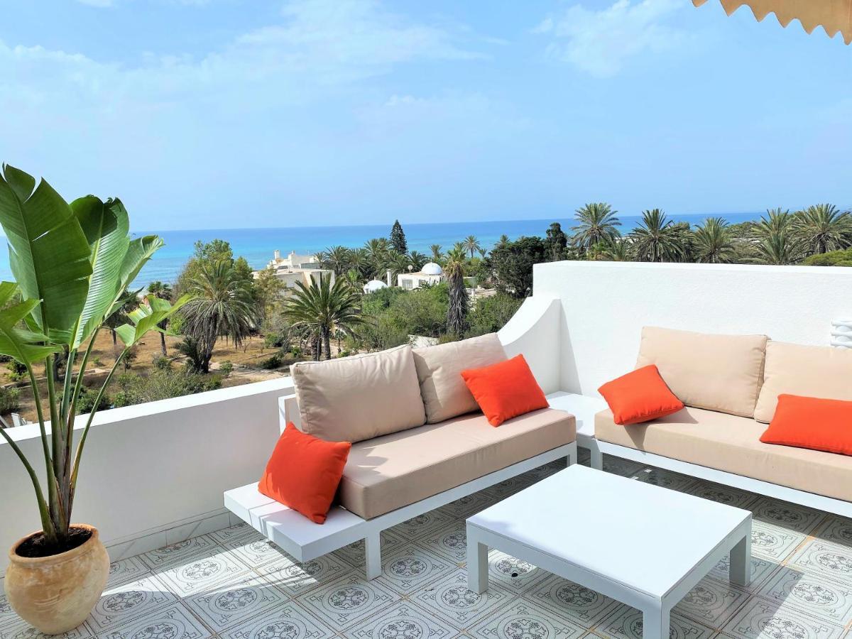 האממט Roof Top Pied Dans L'Eau Panoramic View, 80 Meters From Seaside מראה חיצוני תמונה